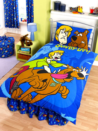 Scooby Doo Duvet Cover and Pillowcase Spooky Design Bedding