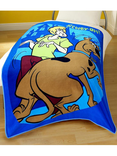 Scooby Doo Fleece Blanket Printed Design 125 x 150cm