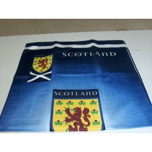 Scotland Crested Velour Towel