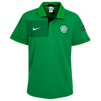 Scottish teams Nike 09-10 Celtic Travel Polo (green)