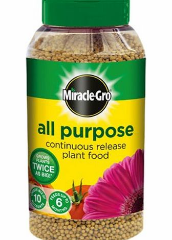 Scotts Miracle-Gro Miracle-Gro Continuous Release All Purpose Plant Food 1 kg Shaker Jar