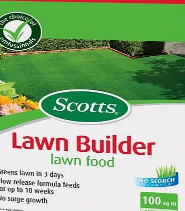 Scotts Lawn Builder 100 sq m Lawn Food Carton