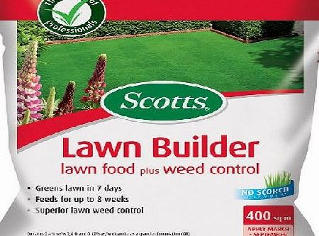 Scotts Miracle-Gro Scotts Lawn Builder 8 kg Lawn Food Plus Weed Control
