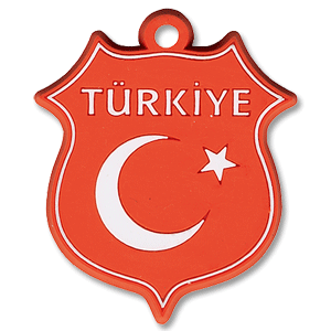 Turkey Rubber Keyring