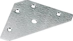 Screwfix, 1228[^]13954 Corner Plates Zinc-Plated 83 x 0.9 x 83mm 10
