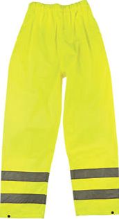 Screwfix, 1228[^]36023 Hi-Vis Trousers Elasticated Waist Yellow XX