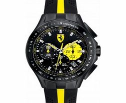 Scuderia Ferrari Mens Race Day Black and Yellow