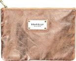 Seafolly, 1295[^]276794 Carried Away All That Glitters Clutch - Rose Gold