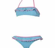 Seafolly Girl Flamingo Club Mini Tube Bikini - Poolside