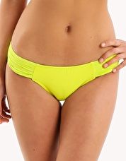 Seafolly, 1295[^]205349 Goddess Pleated Hipster - Chartreuse