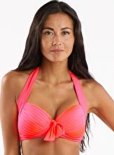 Seafolly, 1295[^]210024 Goddess Soft Cup Halter - Red Hot