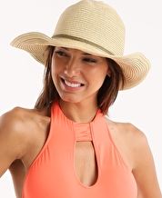 Seafolly, 1295[^]253566 Shady Lady Coyote Hat - Natural