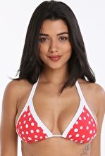 Seafolly, 1295[^]276739 Spot On Slide Tri - Chilli Red