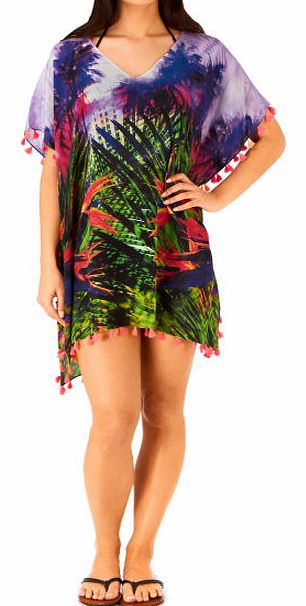 Womens Seafolly Voodoo Kaftan - Oasis