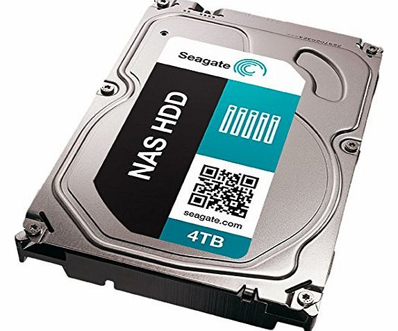 Seagate ST4000VN000 4TB NAS HDD SATA III 3.5 inch Internal Hard Disk Drive for 1- to 8-Bay NAS Systems
