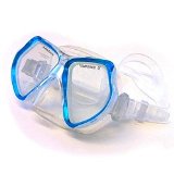 Seakodive Aqua Stingray Mask - Translucent Dark Blue