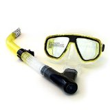 Seakodive Sea Vision and Aqua Snorkel Set -Translucent Yellow