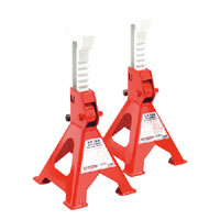 Axle Stands 3ton Capacity per Stand 6ton per Pair GS/TUV Ratchet Type