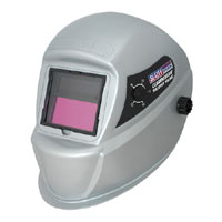 Sealey ClearVision Welding Helmet Solar Powered Shade 9 to 13