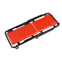 Sealey Creeper/Seat Steel with 6 Wheels Deluxe American Style