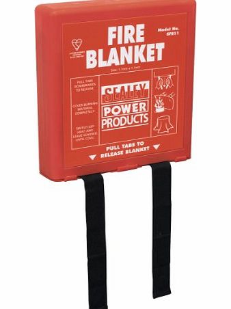 Sealey SFB11 Fire Blanket, 1.1 x 1.1 m