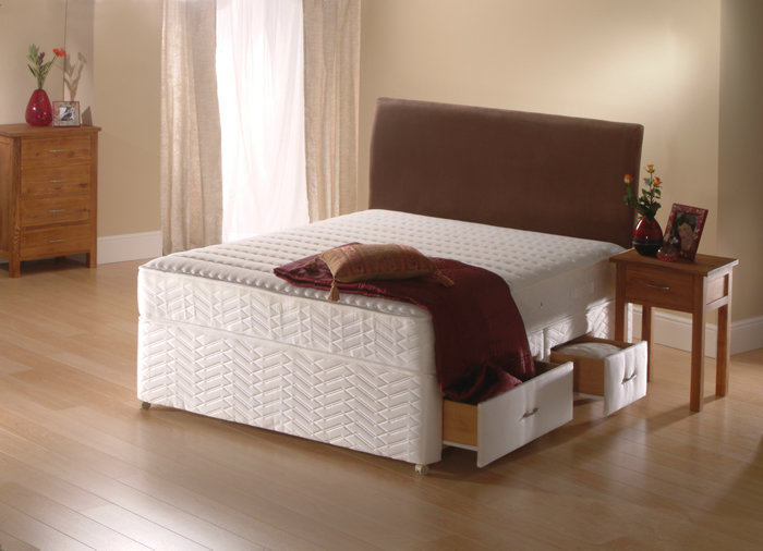 Images 4ft Small Double Divan Bed