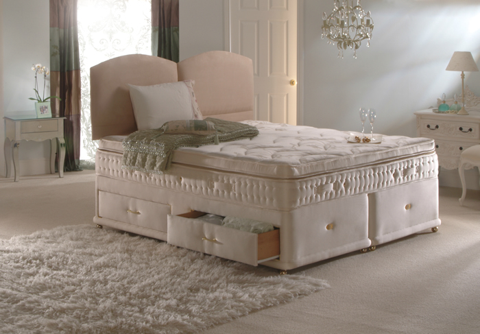 Windermere Luxury 3ft Single Divan Bed