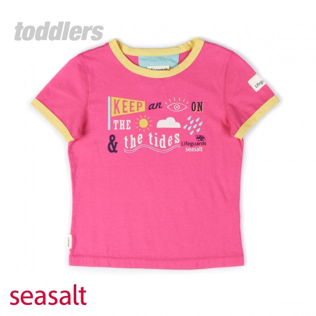 Girls Seasalt Sandy T-Shirt - Bubblegum