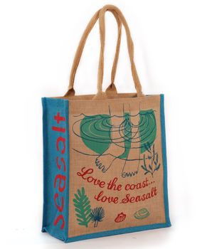 love the coast jute bag