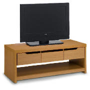 Seattle 3 drawer Coffee/Media Unit, Oak effect