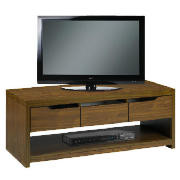 Seattle 3 drawer Coffee/Media Unit, Walnut effect