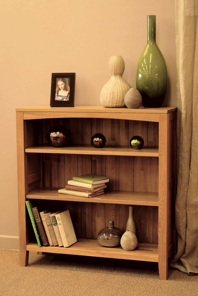 Light Oak Medium Bookcase - 3ft x 3ft