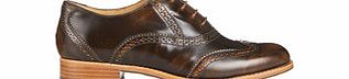 Claremont brown leather brogues