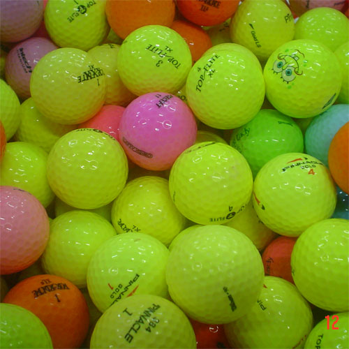 Assorted Mixed Color Golf Balls 50