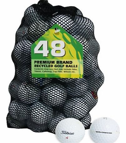 Titleist 48 Assorted Model Lake Golf Balls (Grade B)