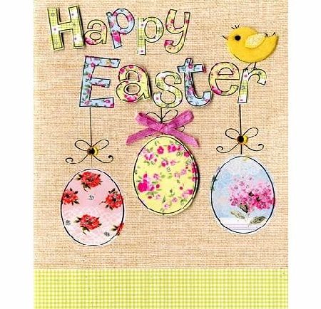 Second Nature `` Happy Easter `` Handmade Easter Card - ESH007
