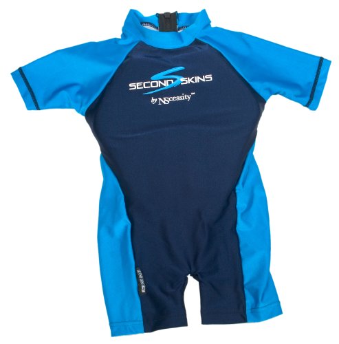 SECOND SKINS by NScessity Flotation Suit 16Kgs Navy/Turquoise