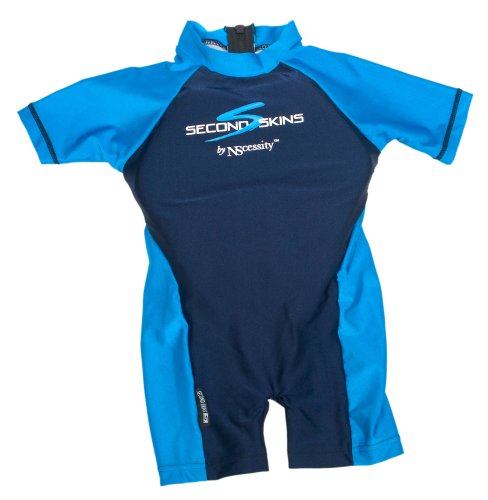 SECOND SKINS by NScessity Flotation Suit 20Kgs Navy-Turquoise