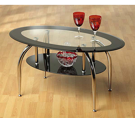 Seconique Caravelle Coffee Table in Black