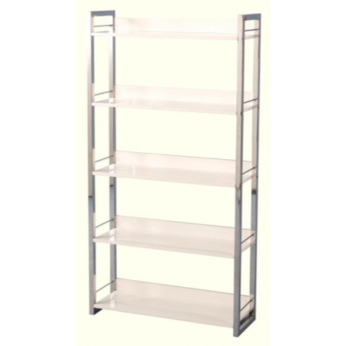 Charisma High Gloss 5 Shelf Bookcase