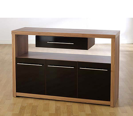 Seconique Clearance - Hollyhurst Walnut Sideboard