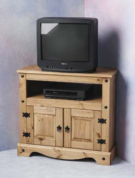 Seconique Corona Corner TV/Video Cabinet