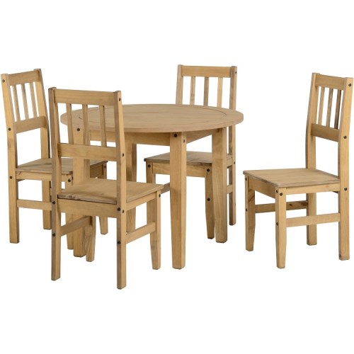 Corona Mexican Round Dining Set