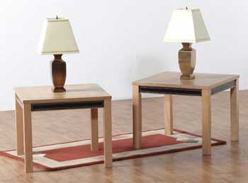 Seconique Treviso Lamp Table in Brown