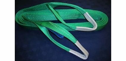 Secure Fix Direct 2 Ton 1 Metre Duplex Web Sling - 2000Kg Lifting Strap Strop Reinforced Two