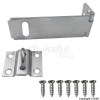 115mm Galvanized Safety Hasp and Staple