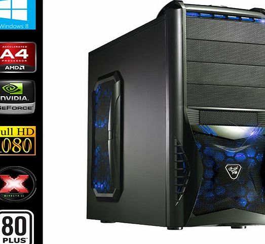 SEDATECH PC Gamer Casual (AMD A4-5300 2x3.4Ghz, Geforce