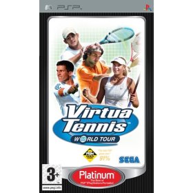 SEGA Virtua Tennis World Tour Platinum PSP