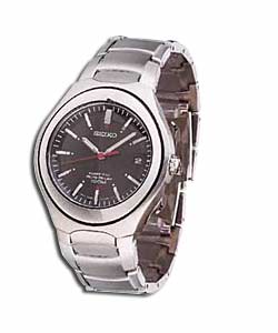 Gents; Kinetic Auto Relay Bracelet Watch