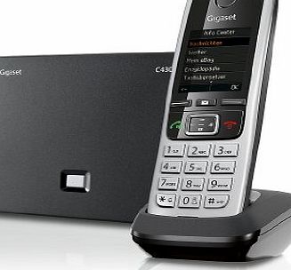 Seimens Gigaset C430 IP Cordless Phone - Black